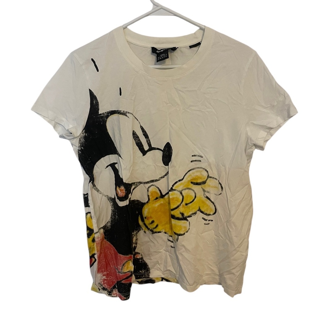 Desigual Disney’s Mickey Mouse Graphic Shirt Large - Picture 2 of 6